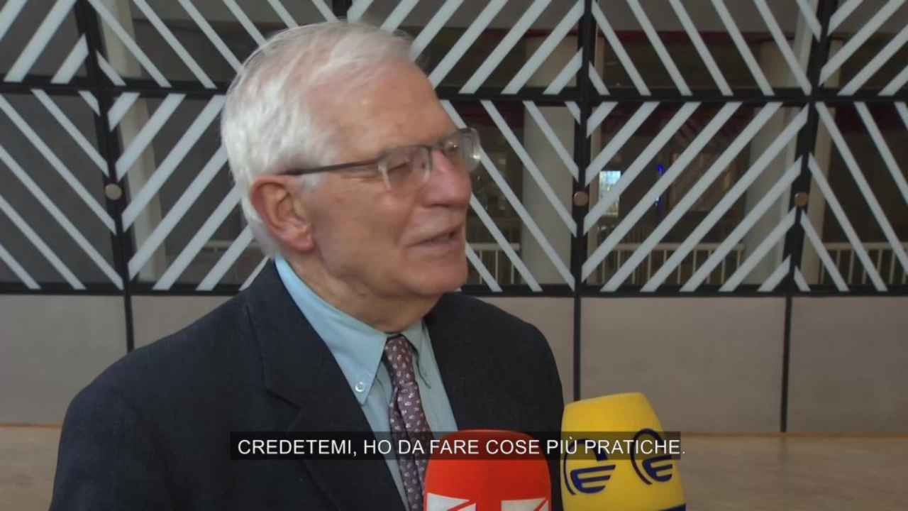 L'Alto rappresentante europeo Josep Borrell: "Adesione Ucraina a UE ora non in agenda"