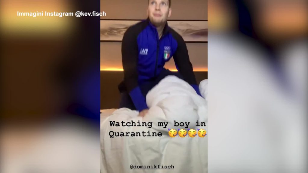 Pechino 2022, Kevin Fischnaller in quarantena esulta per il bronzo del cugino