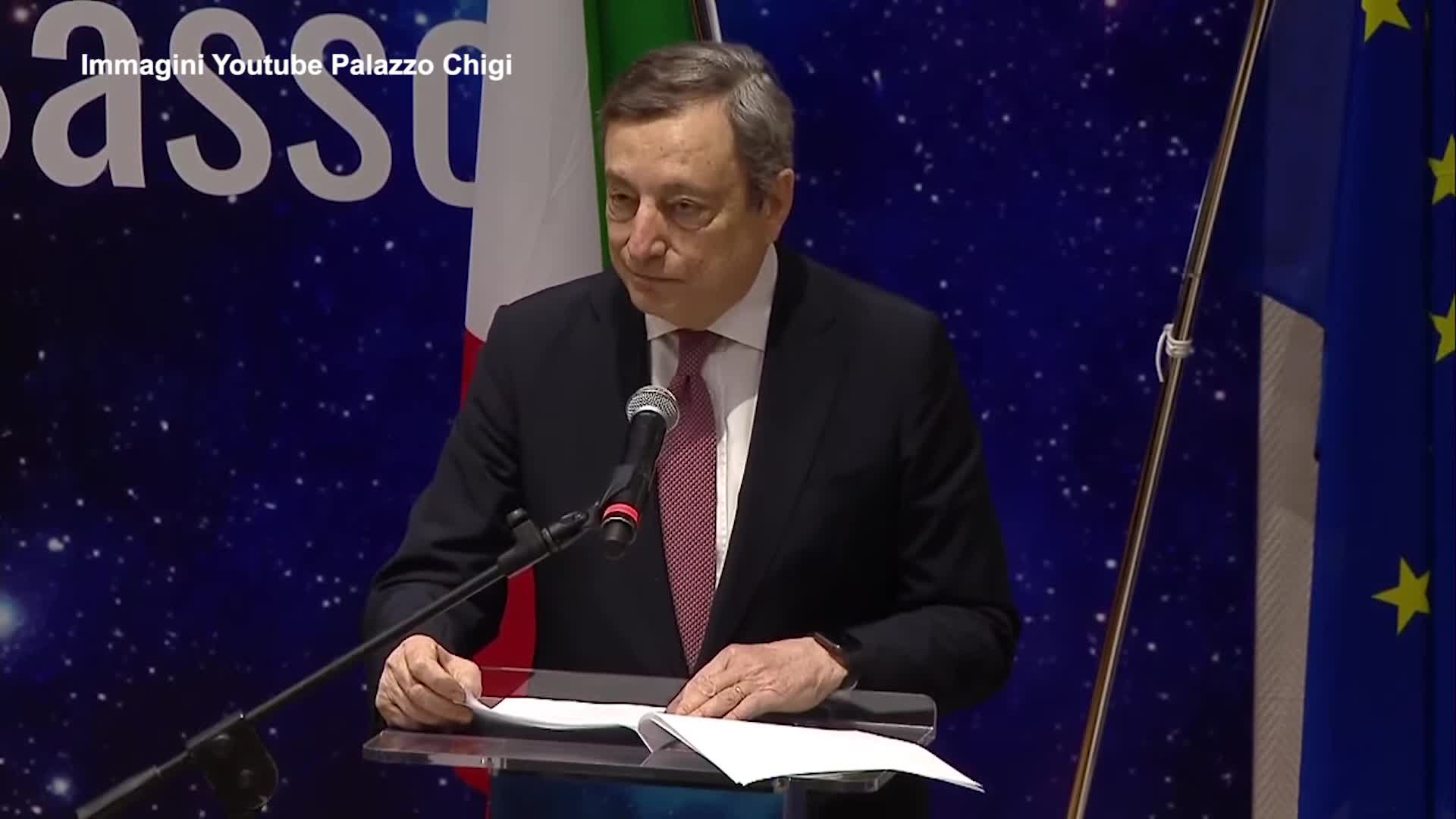 Draghi: "Nel Pnrr 30 miliardi per istruzione e ricerca"