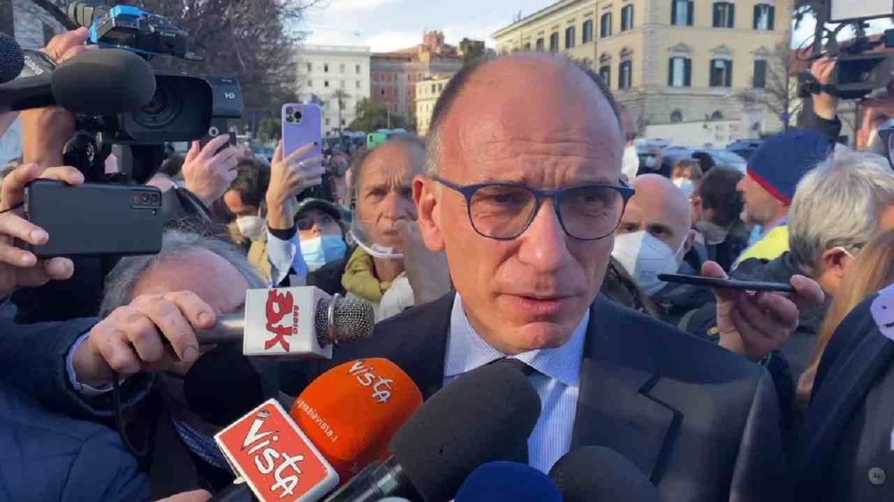 Una foto di Enrico Letta