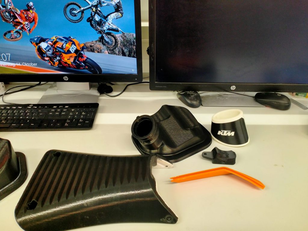 KTM scende in pista con la stampa 3D italiana di 3ntr