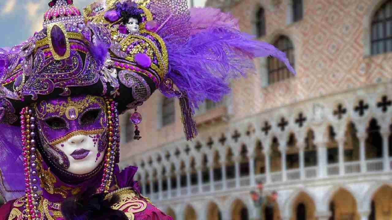 Una maschera di Carnevale