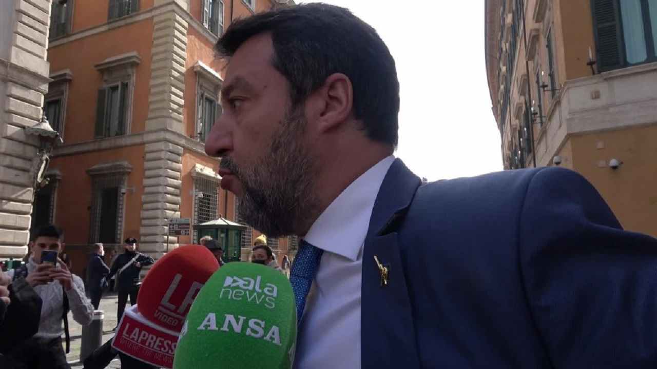 Una foto di Matteo Salvini