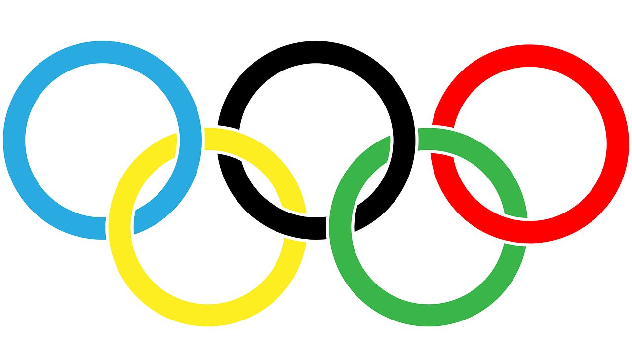 I 5 cerchi olimpici, simbolo dei Giochi