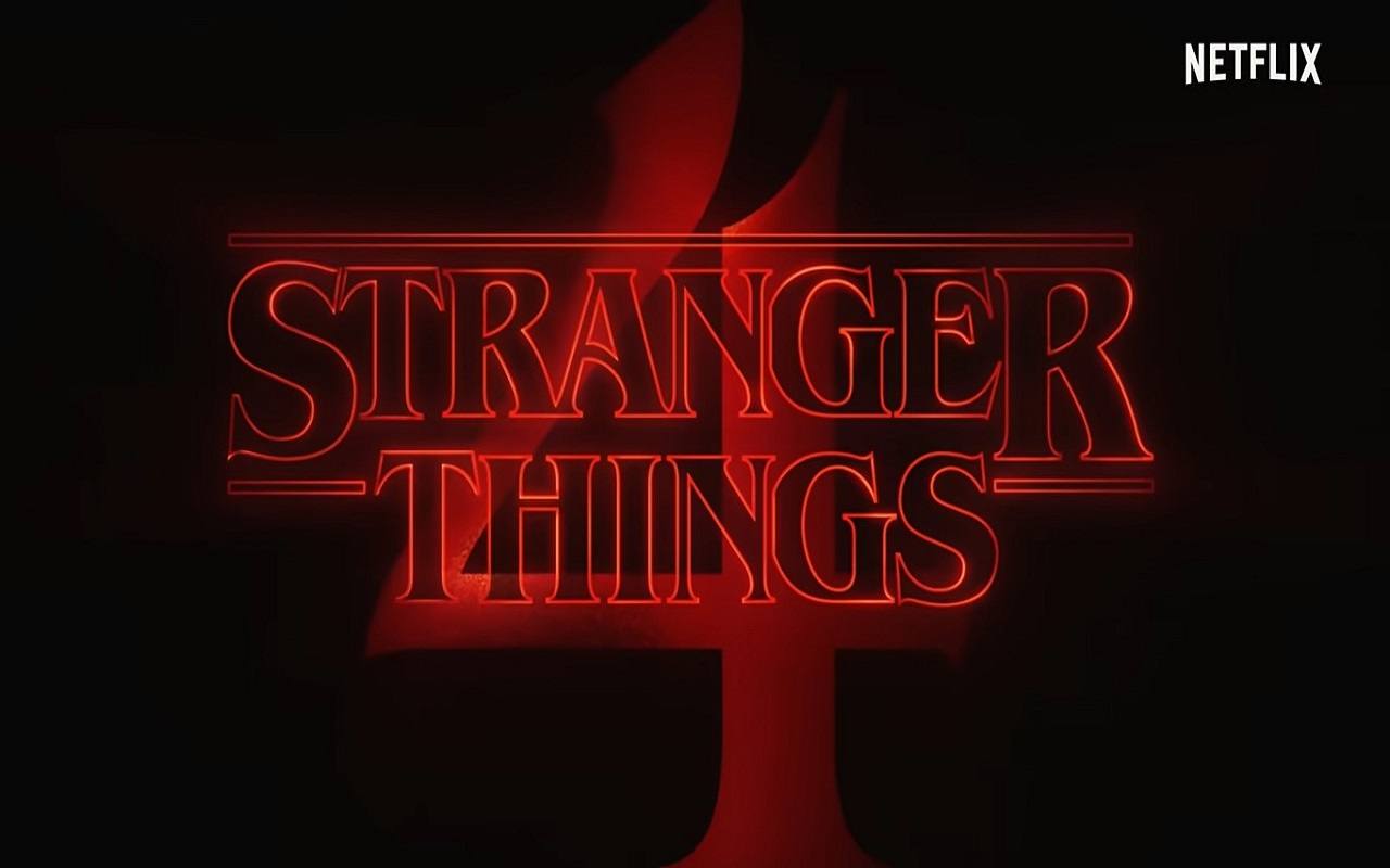 Il logo di Stranger Things 4 (Netflix)