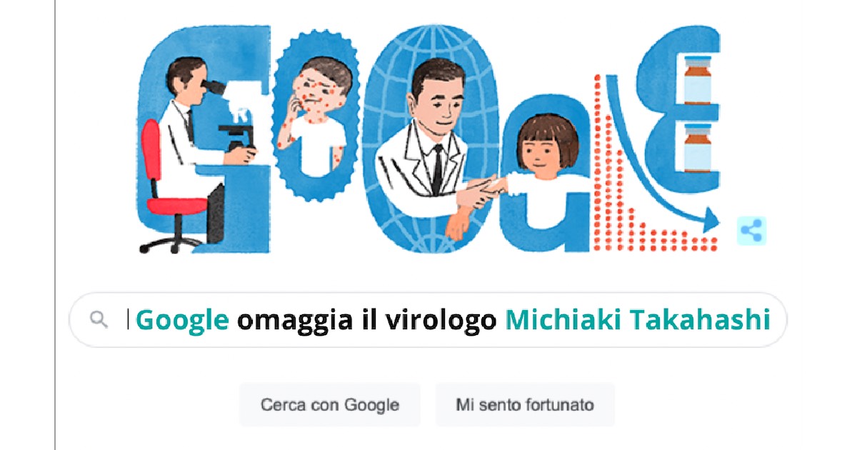 Chi è Michiaki Takahashi, il virologo a cui Google dedica il suo Doodle