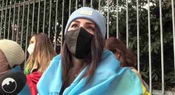 Ucraina, manifestazioni a Milano e Roma: “Putin terrorista”