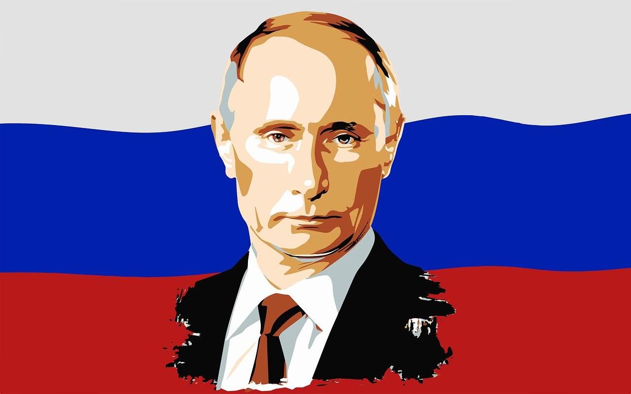 Una rappresentazione di Vladimir Putin