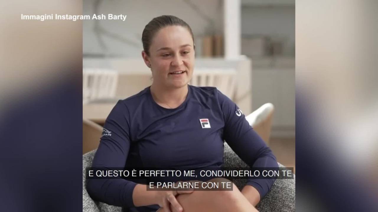 La numero 1 del mondo del tennis, Ashleigh Barty