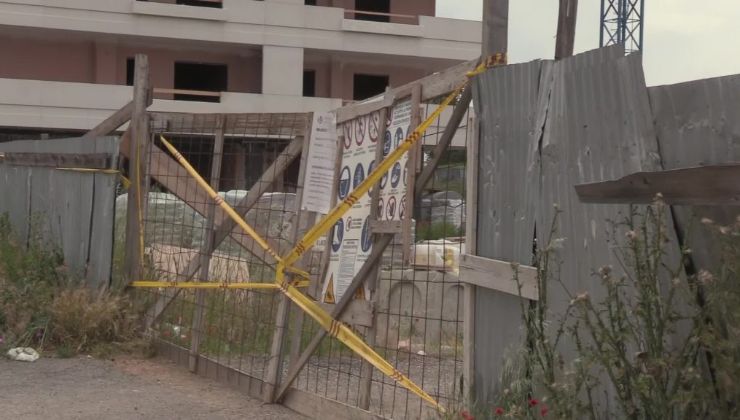 Lavori in corso in un cantiere a Roma