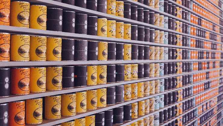 Conserve alimentari, perfette per un bunker antiatomico