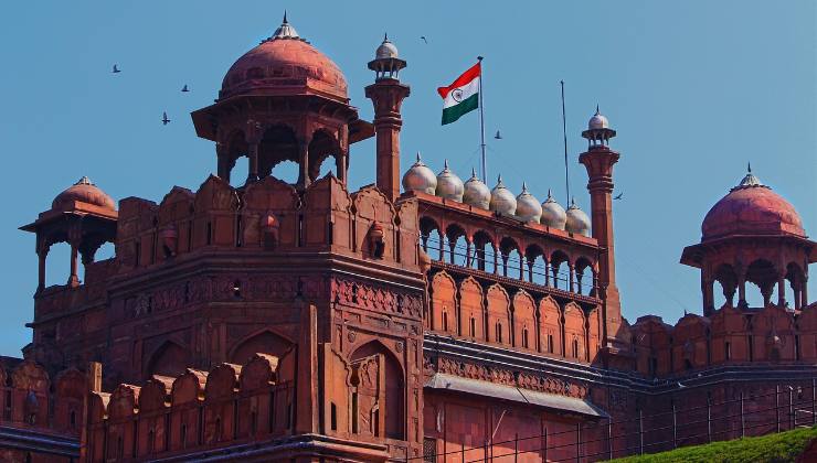Il Forte Rosso a Delhi, in India