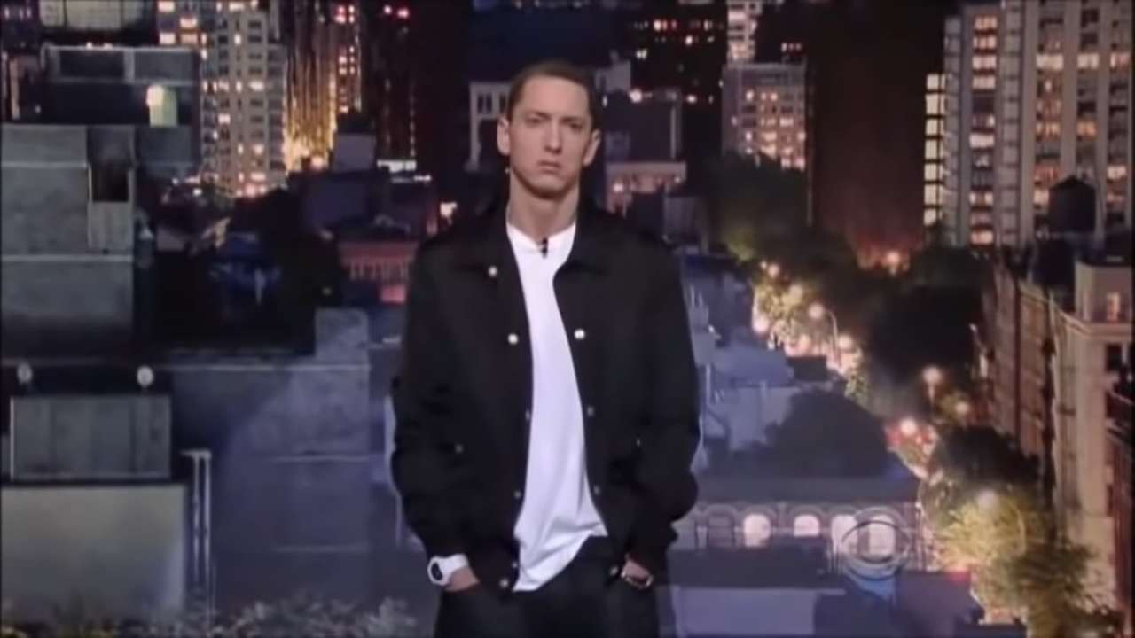 Eminem ospite del Late Show with David Letterman