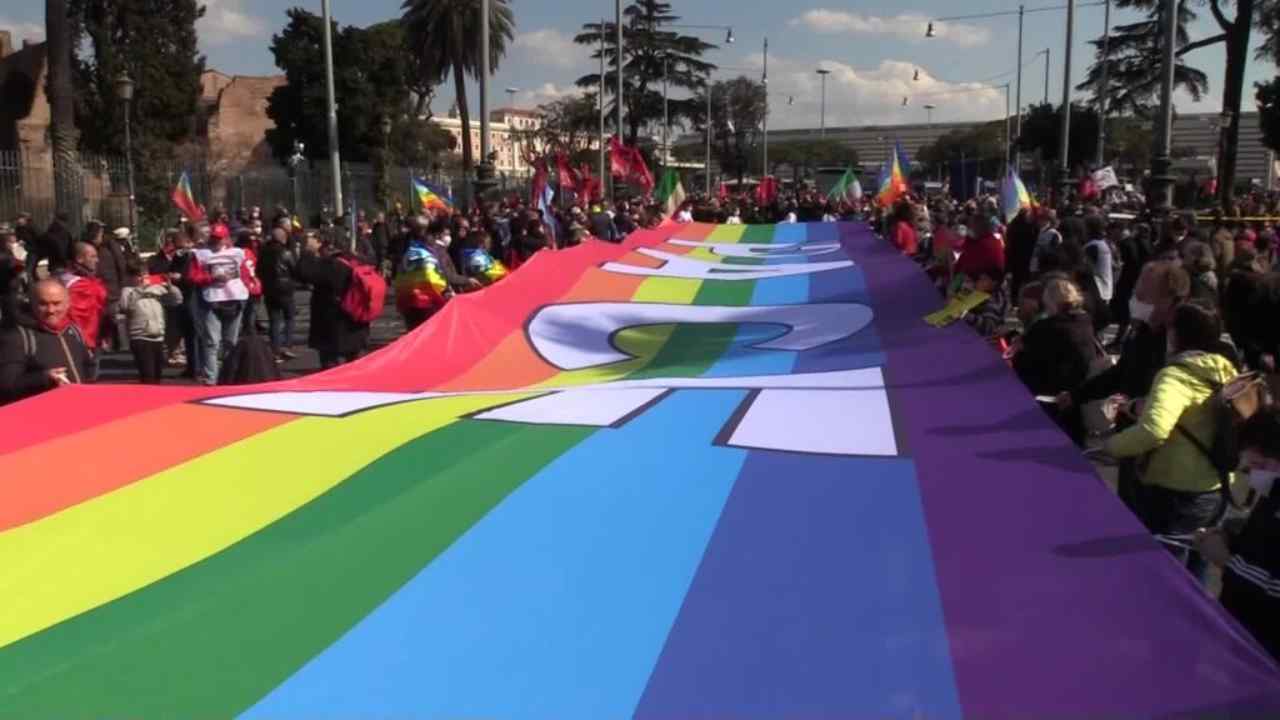 Roma: manifestazione per la pace in Ucraina