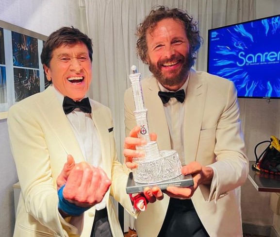 Gianni Morandi e Jovanotti al Festival di Sanremo 2022