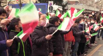 Mafia, Maria Falcone piantuma un albero in una scuola di Torino