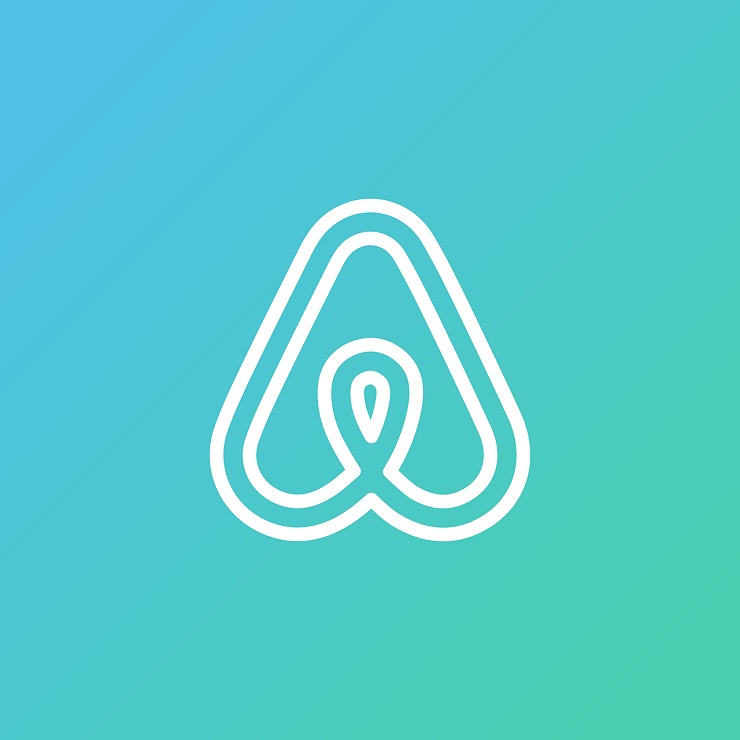 Il logo di Airbnb