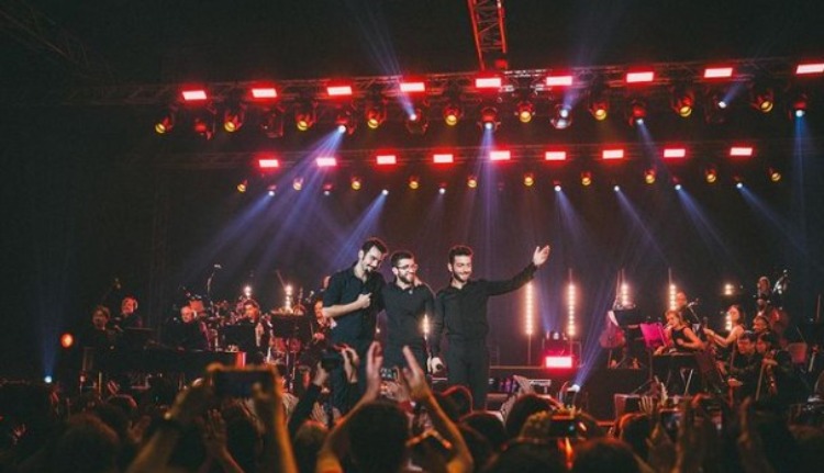 Il Volo sul palco