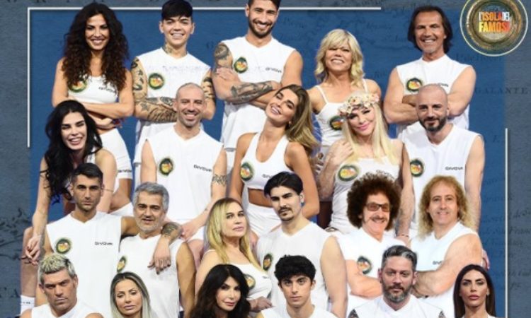 Il cast ufficiale Isola dei Famosi 2022