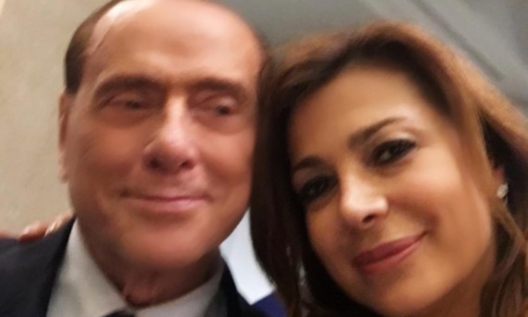 Katia Noventa e Silvio Berlusconi