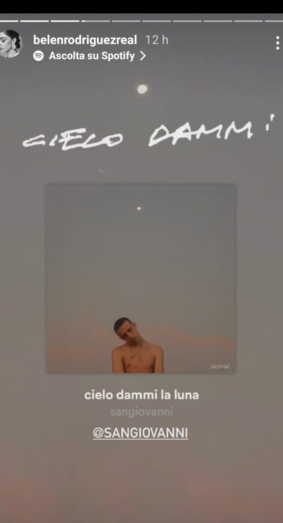 La dedica di Belen Rodriguez a Stefano De Martino