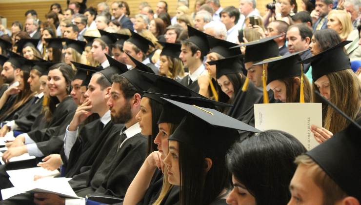 Una sessione di laurea
