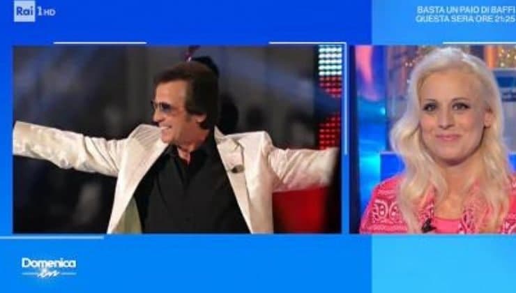 Little Tony e Cristiana ciacci ospiti a Oggi è un altro giorno