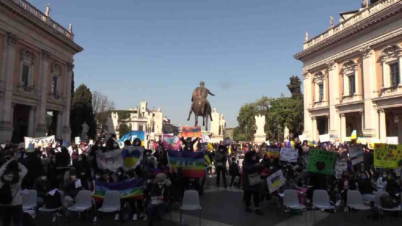 Manifestazione Ucraina Roma