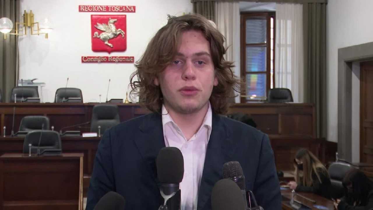 Mario Cioci, presidente del Parlamento regionale degli studenti