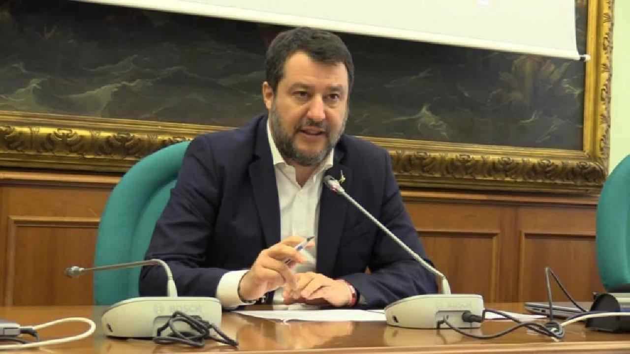 Matteo Salvini commenta le parole di Zelensky