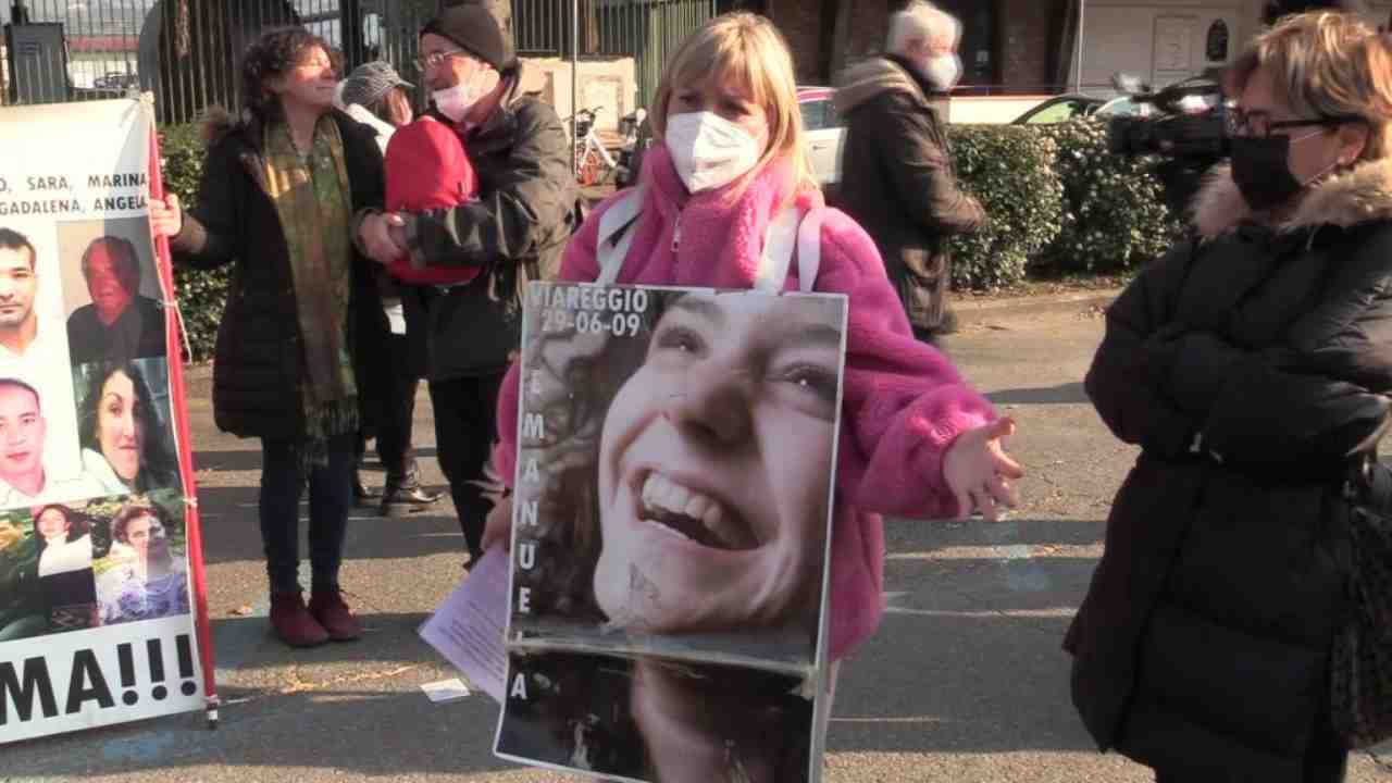 Daniela Rombi, madre di una vittima della strage di Viareggio