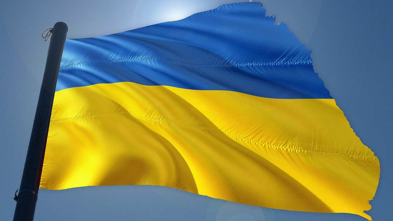 La bandiera ucraina