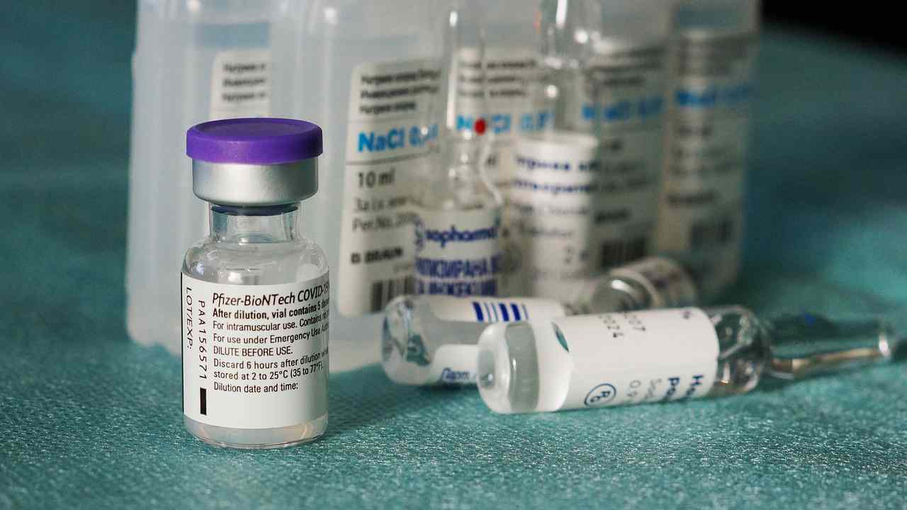 Alcune fiale di vaccino anti Covid