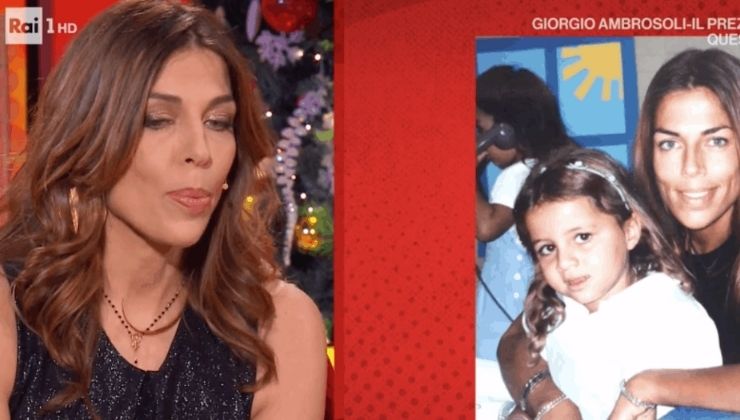 Fabiola Sciabbarrasi figlia Sara Rai