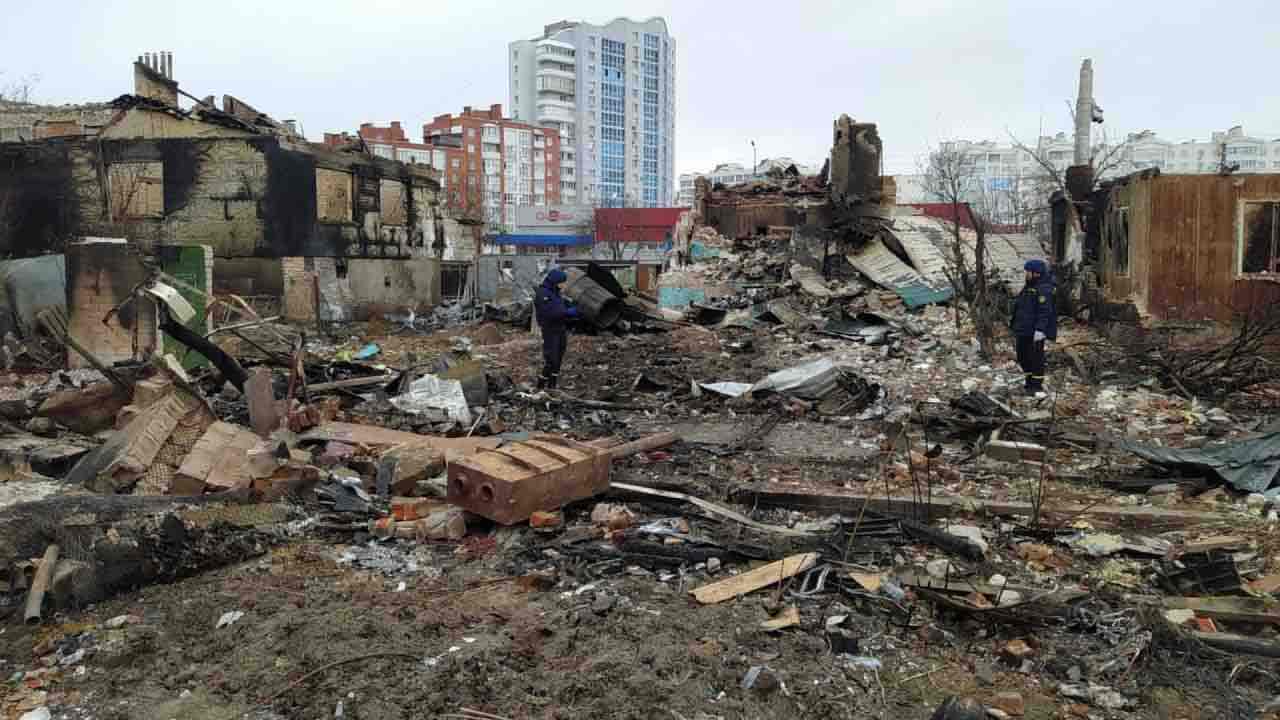 Bombardamento russo in Ucraina
