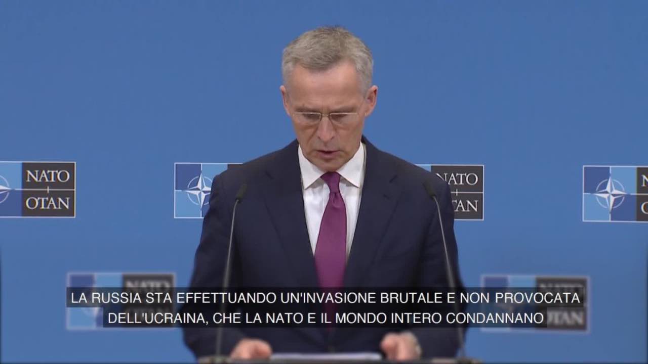 Jens Stoltenberg Nato Ucraina