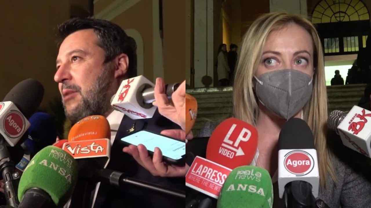 Matteo Salvini Giorgia Meloni Ucraina Polonia