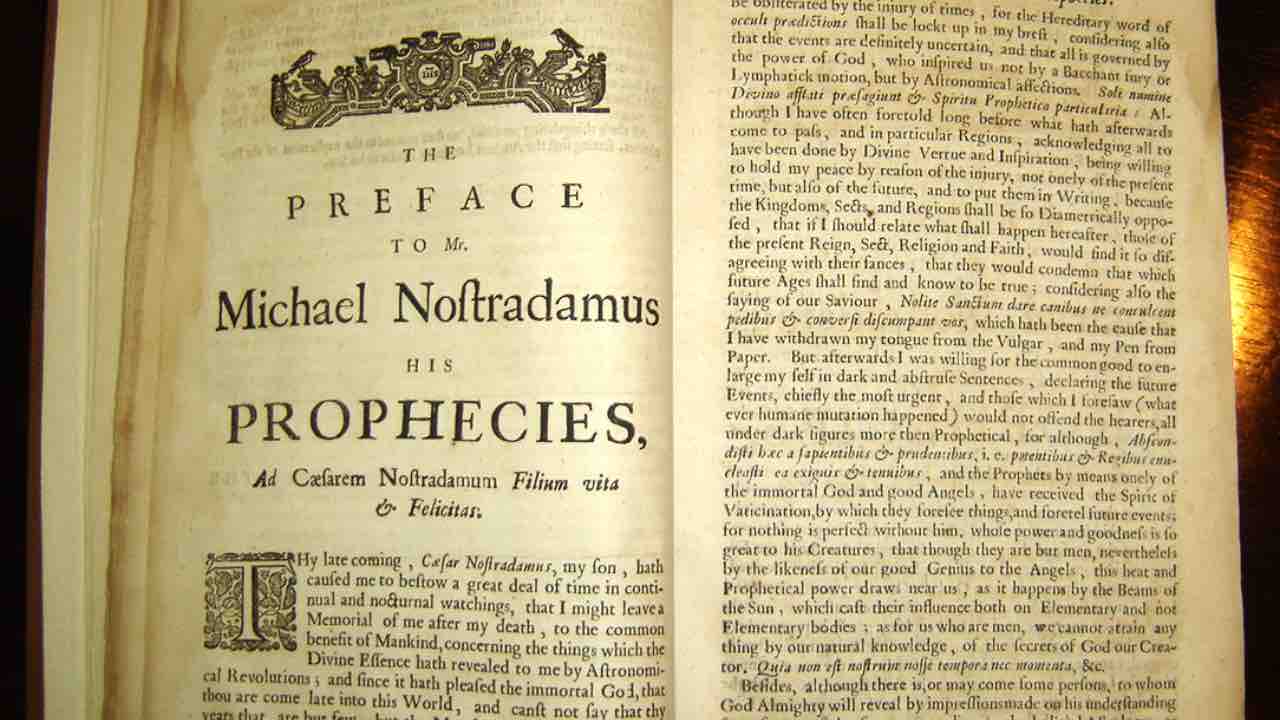 Nostradamus profezia guerra
