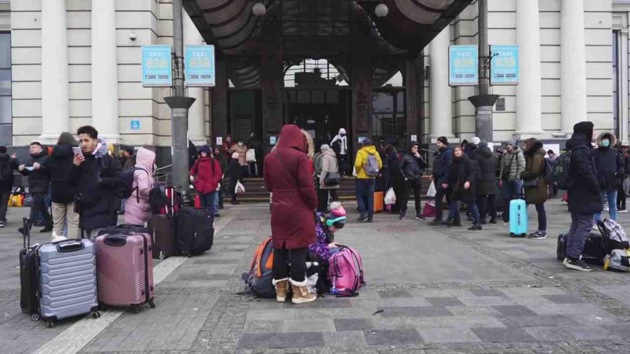 Profughi Ucraina accoglienza Italia