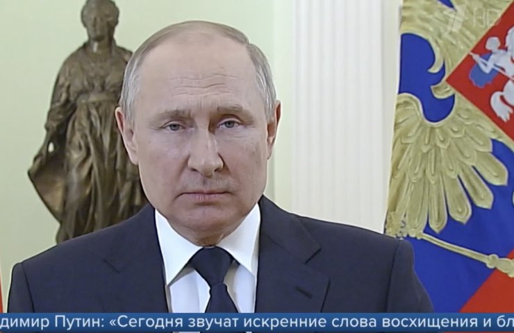 Putin tv Channel One Russia