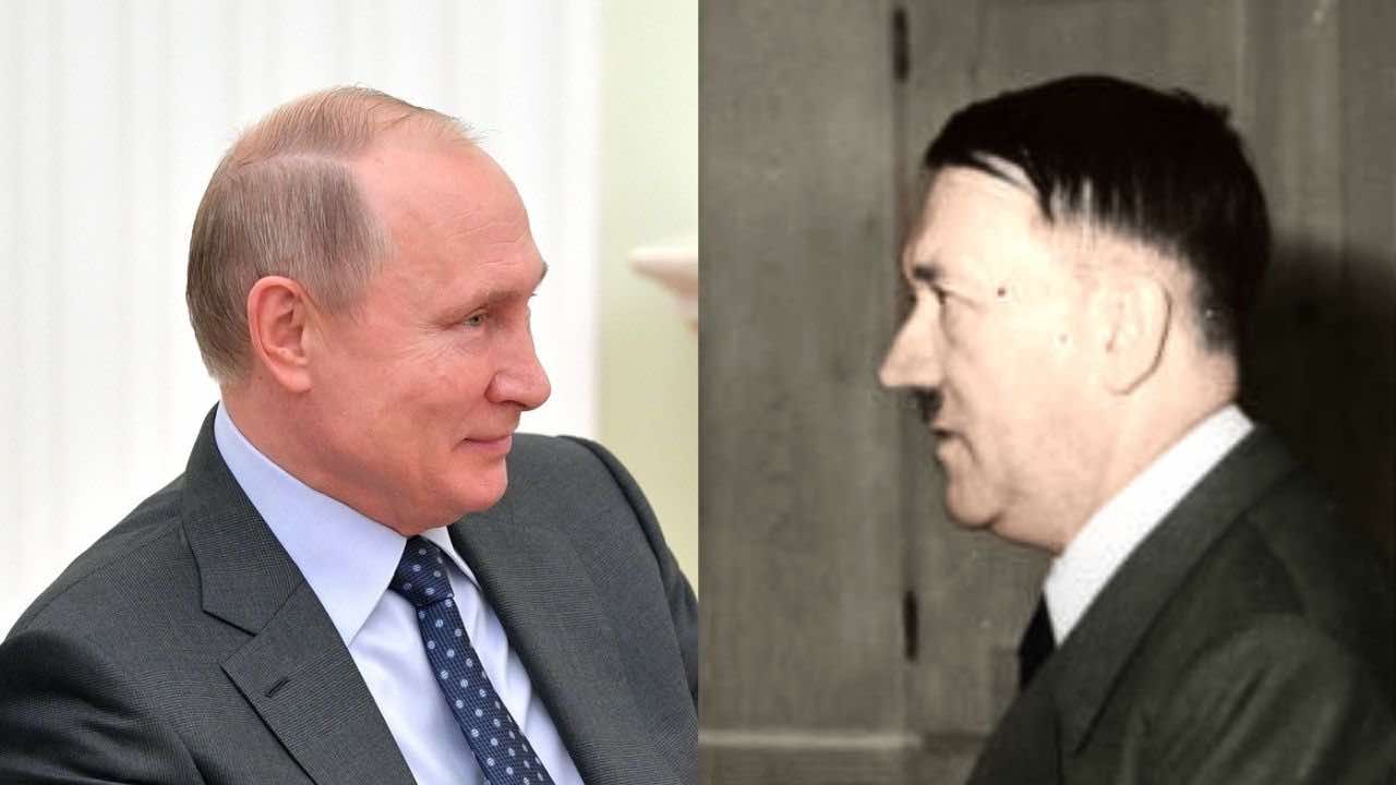 Putin Hitler Never Again