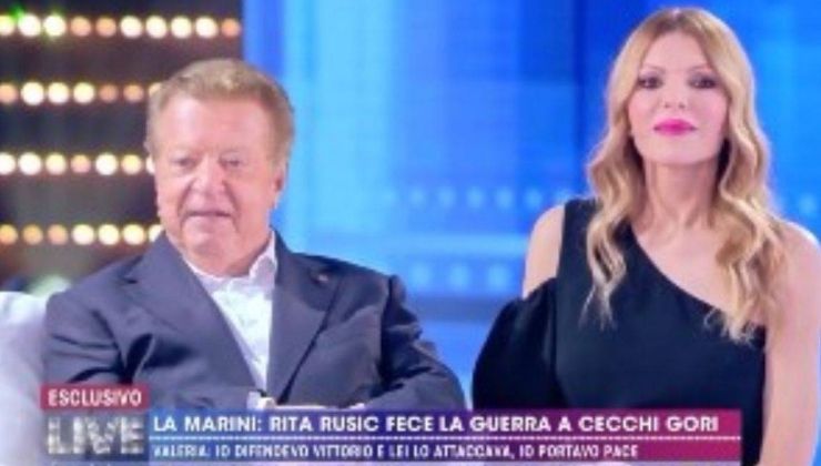 Rita Rusic Vittorio Cecchi Gori Live - Non è la D'Urso