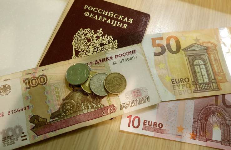 Gas in rubli no euro