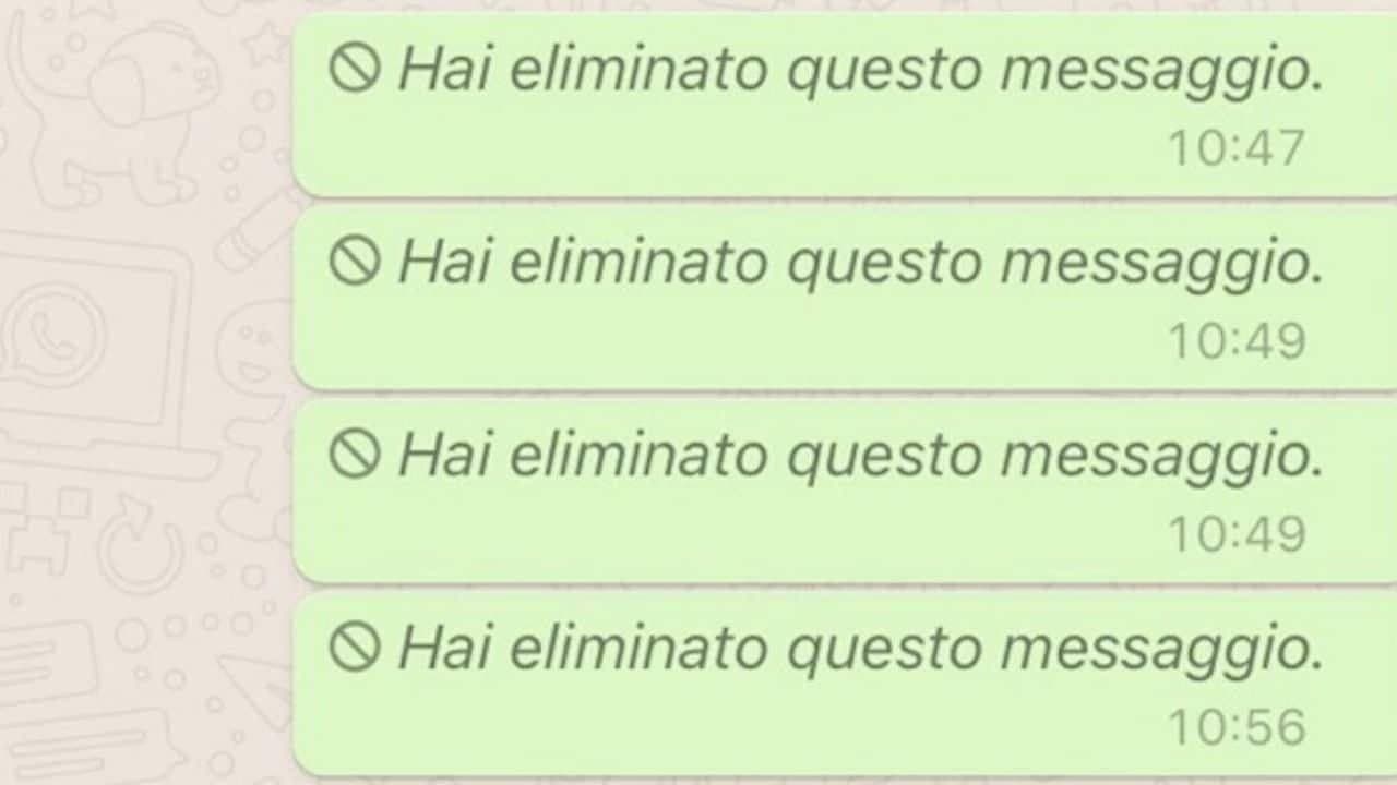 Trucco WhatsApp per recuperare i messaggi