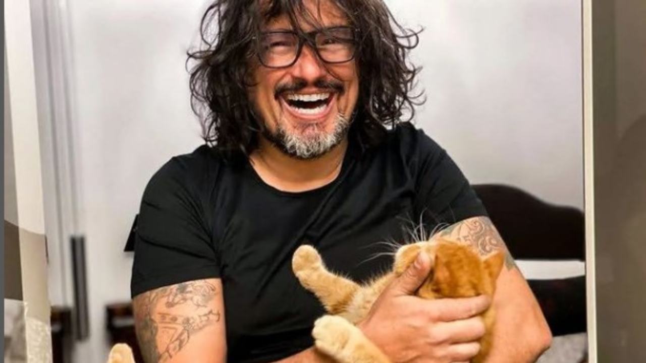Alessandro Borghese e il gatto Tokyo