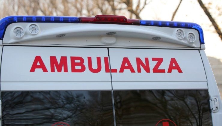 Dettaglio su un'ambulanza