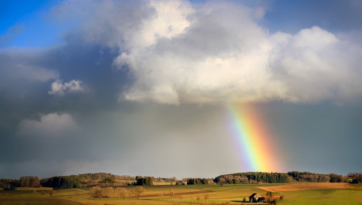 Dopo la pioggia, c'è l'arcobaleno...