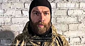 L’appello del marines rifugiato nell’acciaieria Azovstal – VIDEO