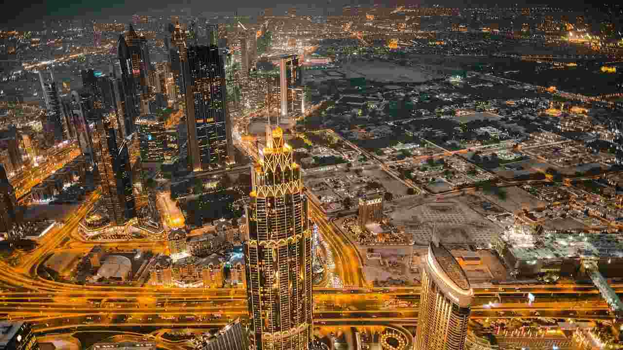 Dubai, skyline della città