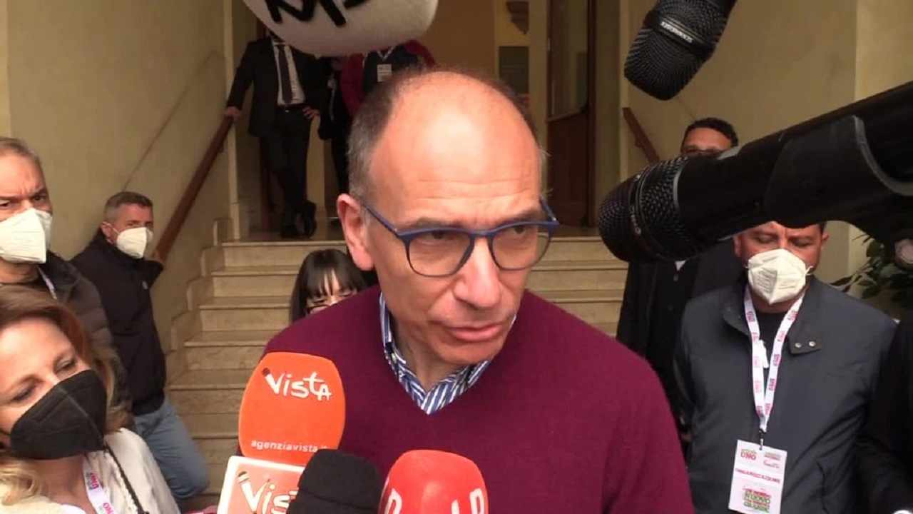 Enrico Letta, il segretario del PD